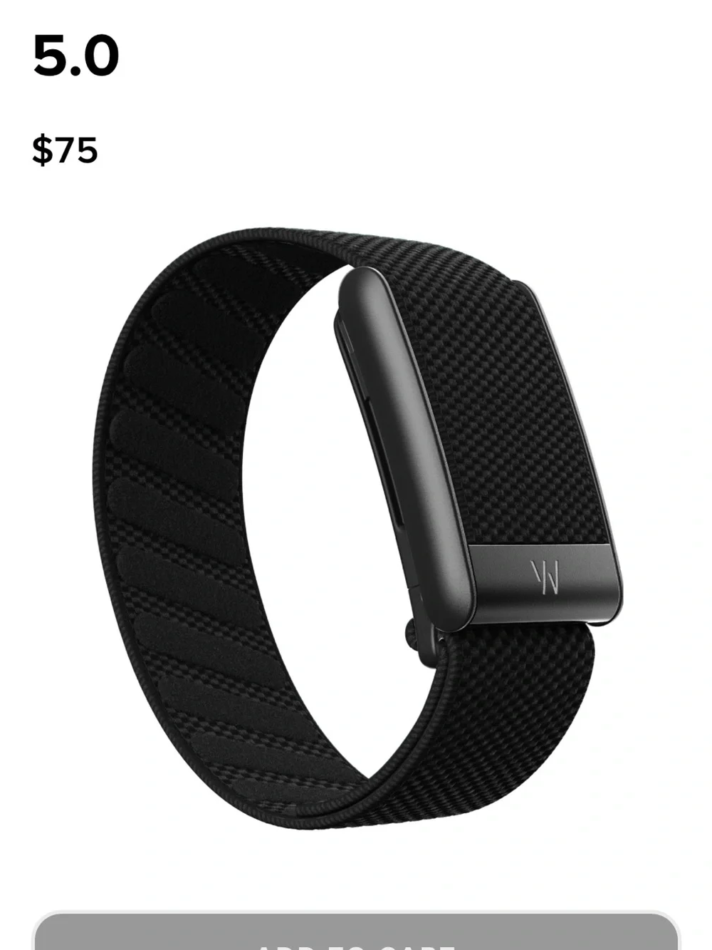 Whoop 5.0 replacement sensor with SuperKnit band